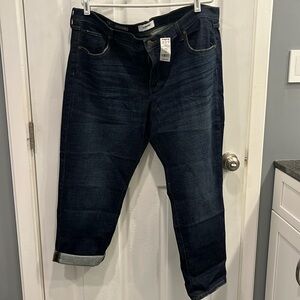 Sonoma women’s “Girlfriend” jeans. Size 18. NWT.